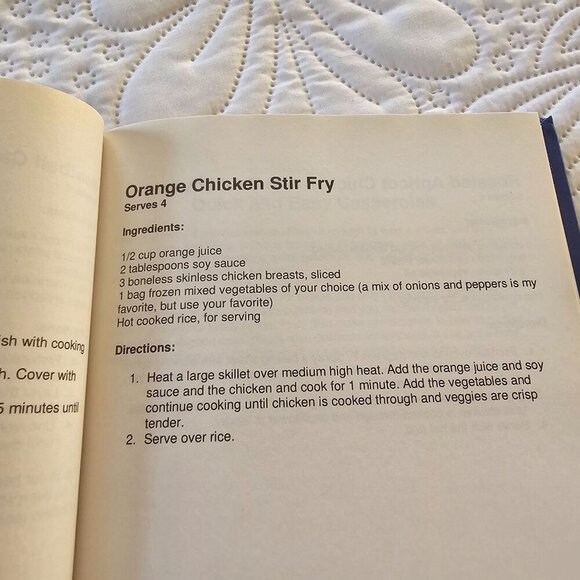 Quick & Easy "Dump Dinners" & "Dump Cakes" Cookbooks By Cathy Mitchell Hardcover - Picture 10 of 13